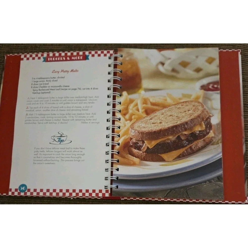 DINER COOKBOOK Breakfast, Burgers and More Recipes  NEW‎